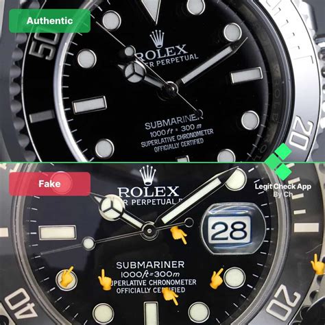 spot fake rolex submariner|is my Rolex Submariner real.